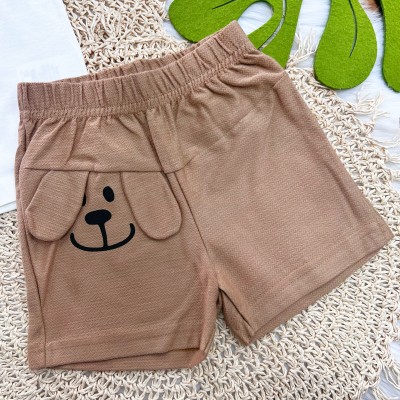 Conj. Regata Dogs Moods e Bermuda - Off White